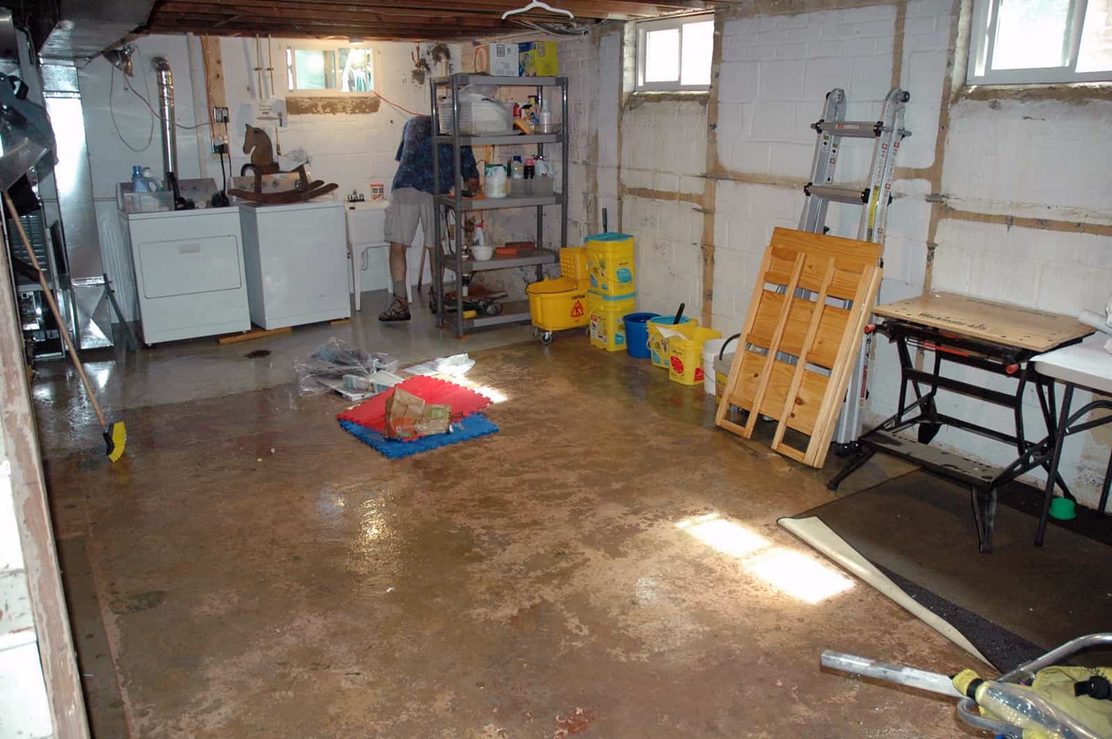 Basement Leak Repair
